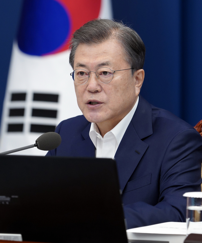 발언하는 문 대통령 (사진 = 연합뉴스 제공)