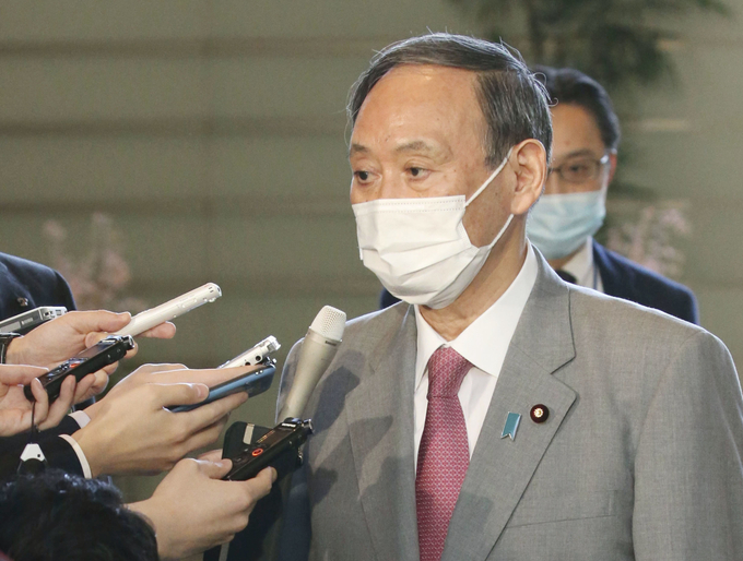 스가 요시히데 일본 총리. (사진=연합뉴스)