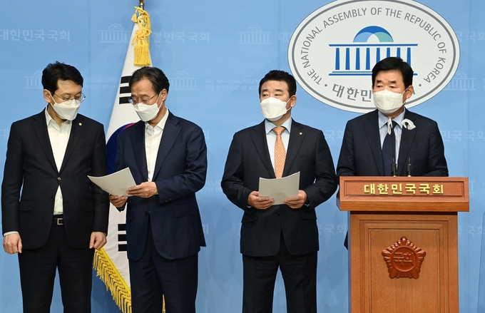 민주당 부동산특위 주택 공급·금융·세제 개선안 발표. (사진=연합뉴스 제공)