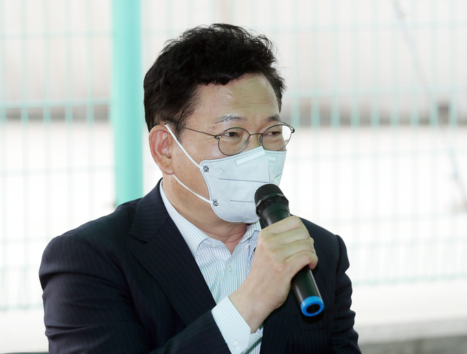 더불어민주당 송영길 대표. (사진=연합뉴스 제공)