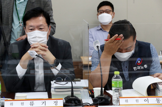 지난 15일 세종시 정부세종청사에서 열린 제3차 죄저임금 전원회의의 모습. (사진=연합뉴스)