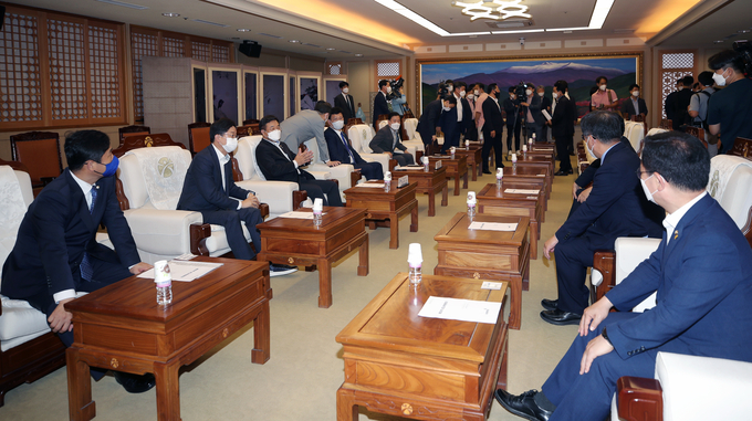 민주당, 광주서 현장 최고위. (사진=연합뉴스 제공)