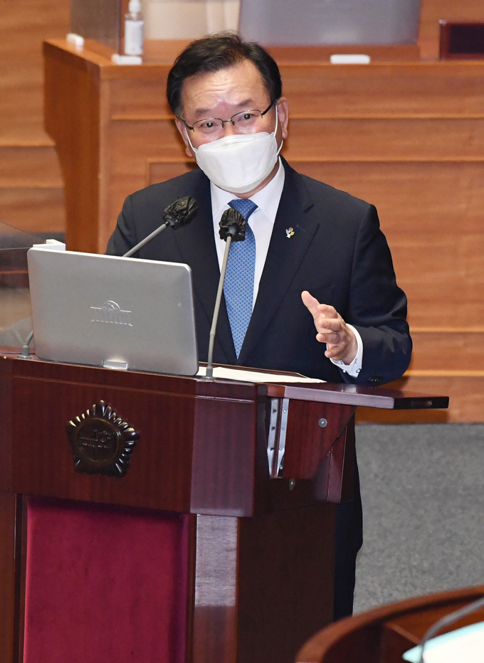 김부겸 국무총리. (사진=연합뉴스 제공)