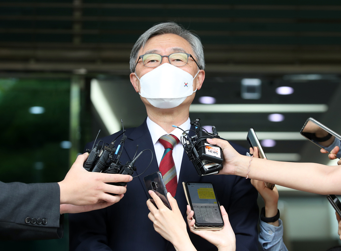 최재형 감사원장 "대통령께 사의 표명". (사진=연합뉴스)