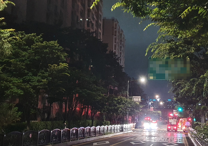 정전된 아파트의 모습. 기사 내용과는 무관. (사진=연합뉴스)
