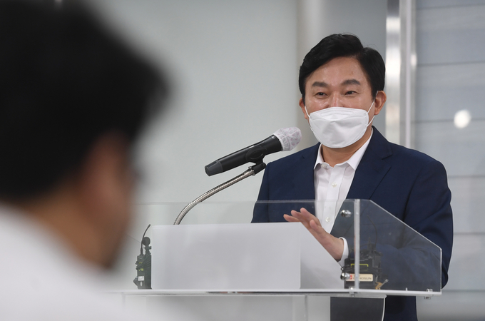 원희룡, 이준석에 "6시까지 녹음파일 전체 공개하라".(사진=연합뉴스)