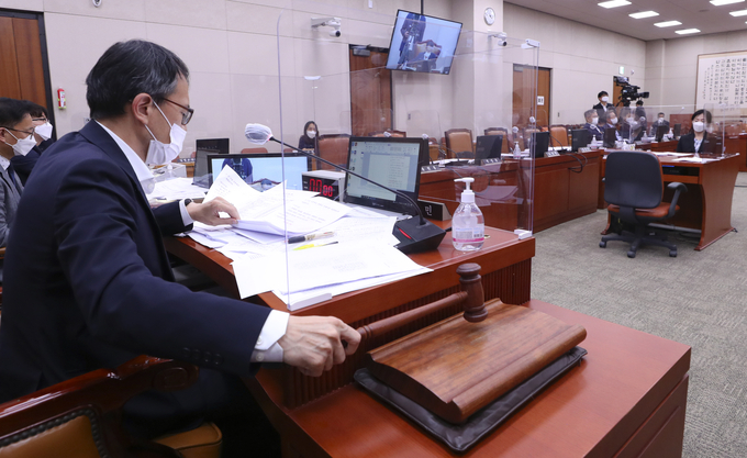 법사위, 언론중재법 통과. (사진=연합뉴스 제공)