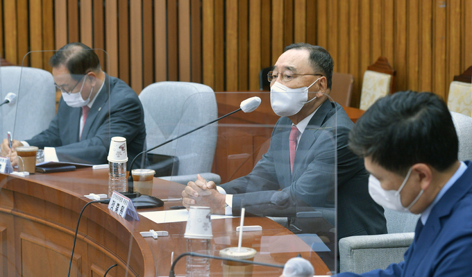 발언하는 국민의힘 정홍원 선관위원장. (사진=연합뉴스)