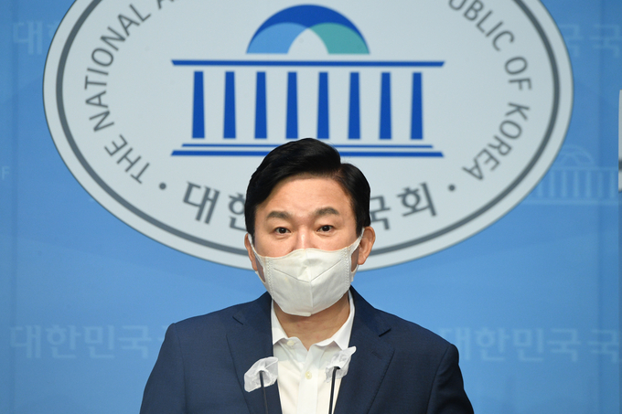 여성 안전 공약 발표하는 원희룡 (사진 = 연합뉴스 제공)
