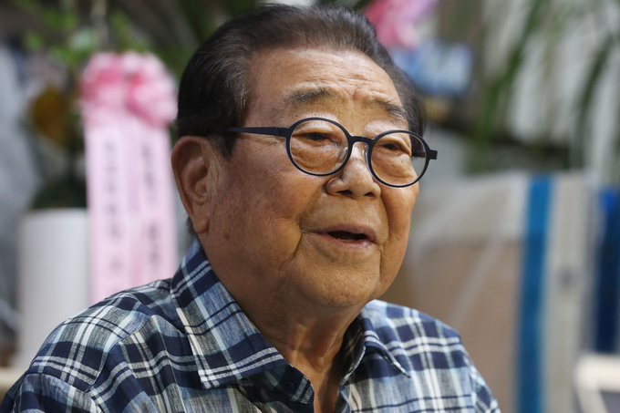 송해 씨. (사진=연합뉴스 제공)