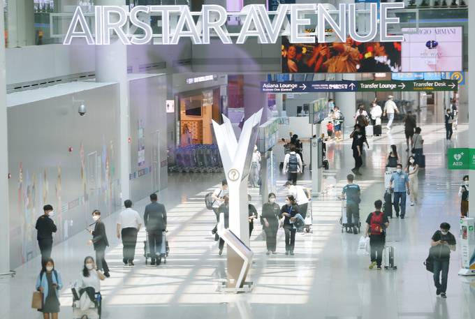 일상으로 돌아온 인천국제공항. ( 사진 = 연합뉴스 제공 )