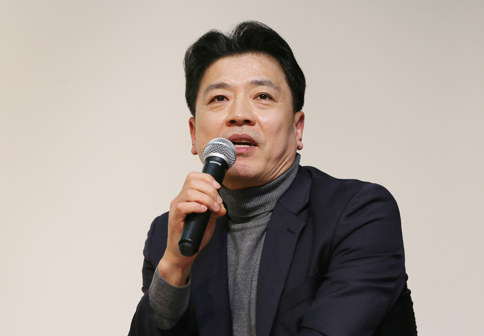 19일 오후 제주시 김만덕기념관에서 부승찬 전 국방부 대변인이 자신의 신간 '권력과 안보-문재인 정부 국방비사와 천공 의혹' 북콘서트를 진행하고 있다. (사진=연합뉴스)