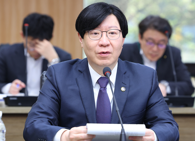 김소영 금융위 부위원장이 수출기업 금융지원 현장 간담회 참석해 발언하고 있다. (사진=연합뉴스 제공)