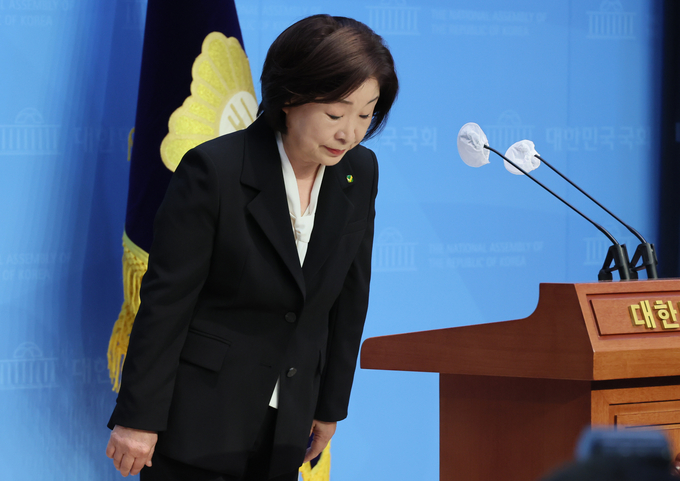 4선의 심상정 녹색정의당 국회의원은 11일 국회에서 기자회견을 열고 정계 은퇴를 선언했다. (사진=연합뉴스)