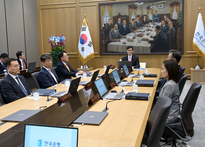 이창용 총재, 한국은행 금융통화위원회 주재 (사진=연합뉴스 제공)