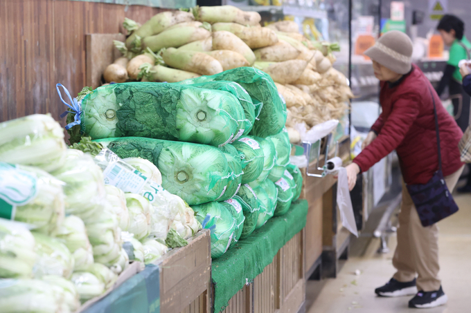서울의 한 대형마트에서 시민들이 장을 보고 있다. (사진=연합뉴스 제공)