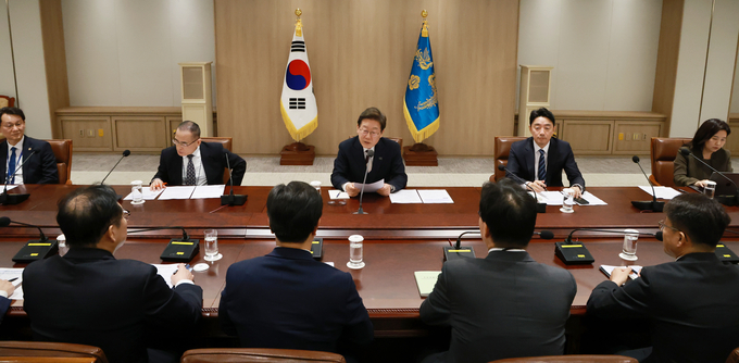 이재명 대통령, 비상경제점검 TF 회의 주재 (사진=연합뉴스 제공)