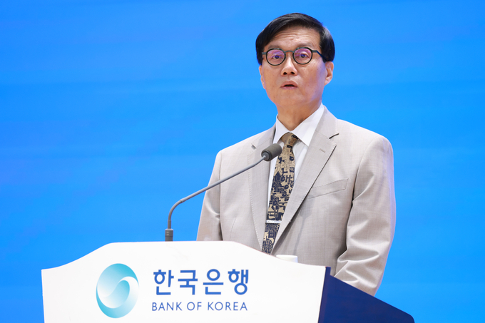 기념사 하는 이창용 한국은행 총재 (사진=연합뉴스 제공)