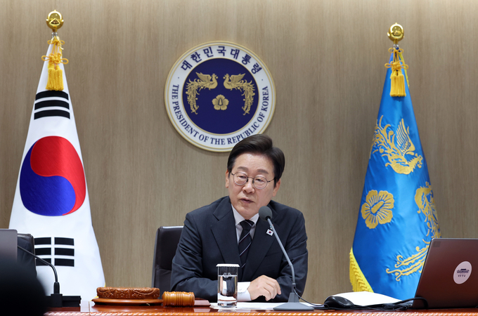 이재명 대통령이 19일 서울 용산 대통령실에서 열린 국무회의에서 발언하고 있다. (사진=연합뉴스)