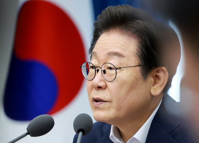 이재명 대통령이 30일 용산 대통령실에서 비상경제점검 TF 회의를 열고 발언하고 있다. (사진=연합뉴스)